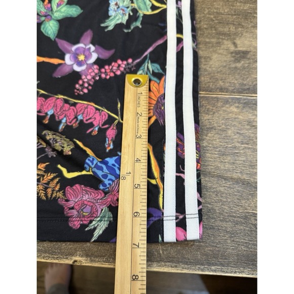 Adidas Originals "Poisonous Garden" floral print tank dress Size Medium Bodycon - Picture 11 of 13